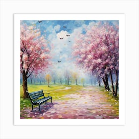 Cherry Blossoms 6 Art Print