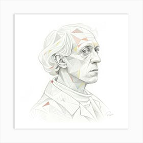 Portrait of an Artist Art Print