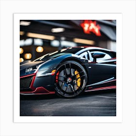 Lamborghini 57 Art Print