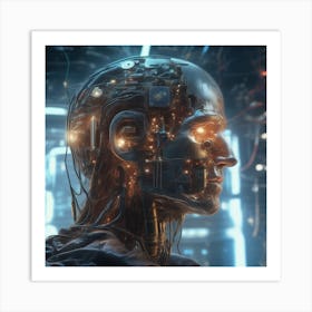 Cyborg 107 Art Print