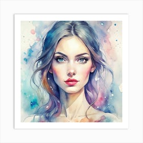 Watercolor Painting Art Print