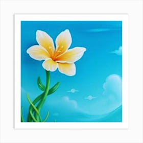 Lily Flower Art Print