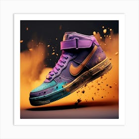 Nike Air Force 1 High 1 Art Print