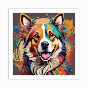 Corgi Art Print