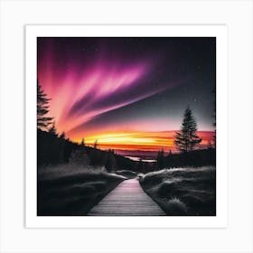 Aurora Borealis 105 Art Print