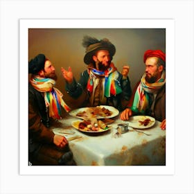 Dinner Party Art Print