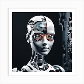 Cyborg 34 Art Print