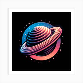 Saturn 6 Art Print