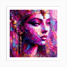 Cleopatra Portrait Artwork 117 Art Print