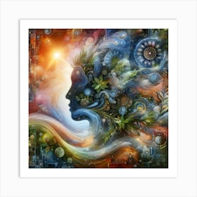 Psychedelic Art Art Print