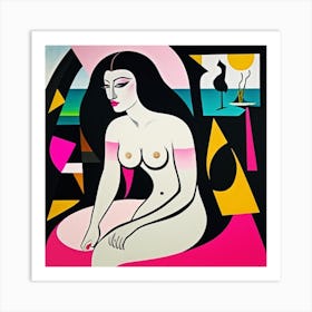 Nude Woman 6 Art Print