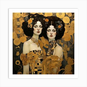 Default Klimt Ladies Art Print 0 (2) Art Print