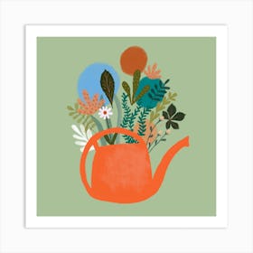 Watering Can Art Print