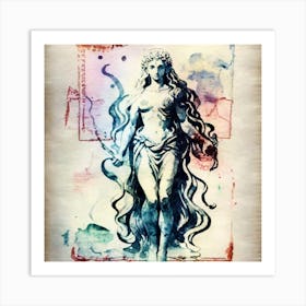 Aphrodite 4 Art Print