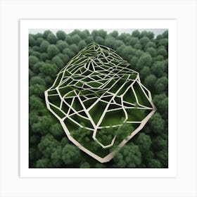 Forest Of Trees Art Print