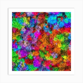 Colorful Texture Stock Art Print