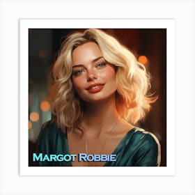 Margot Robbie 3 Art Print