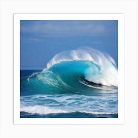 Hawaiian Wave Art Print