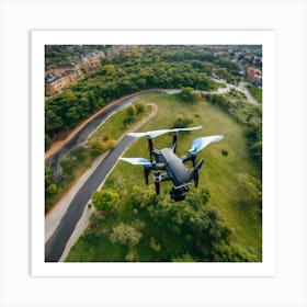 Aerial Drone Art Print