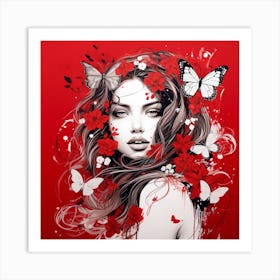 'Flora' 1 Art Print