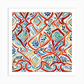 Turkish Tile Art Print