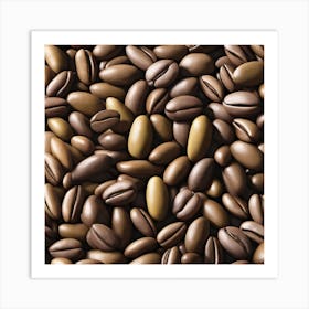 Coffee Beans 296 Art Print