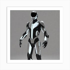 Futuristic Suit 28 Art Print