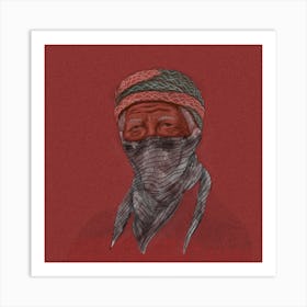 Nelson Mandela Art Print