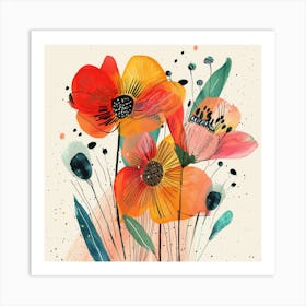 Poppies 2 Art Print