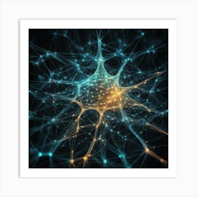 Neuron Network 1 Art Print