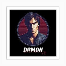 Vampire Diaries Art Print