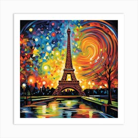 Eiffel Tower Art Print