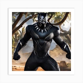 Black Panther 1 Art Print