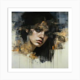 'A Portrait Of A Woman' Art Print