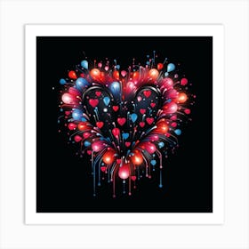 Love Neon (5) Art Print