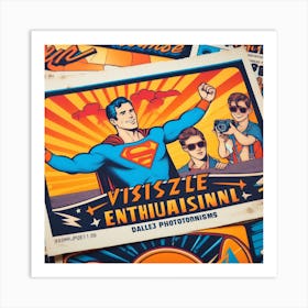 Superman Art Print