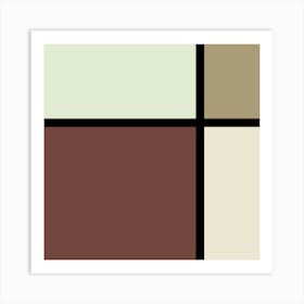 Color Palettes Art Print