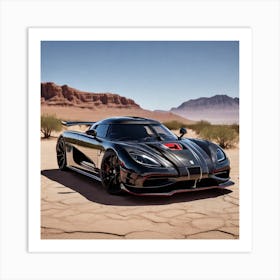 Koenigsegg Evora Art Print