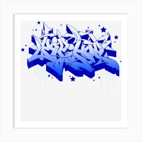 Hip Hop Wildstyle Graffiti B Boy Graff Urban Street Art Print