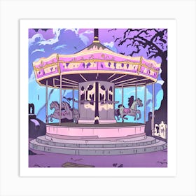 Carousel 1 Art Print