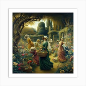 Gardeners 2 Art Print