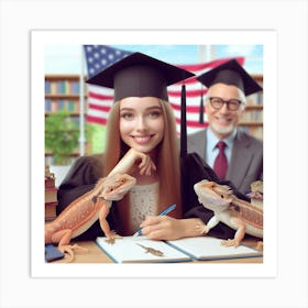 Graduation Stock Photos & Royalty-Free Footage Art Print