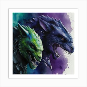 org monster Art Print