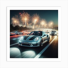 Porsche 911 Gt3 5 Art Print