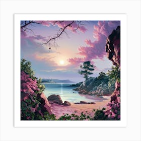 The Secluded Bay Art Print