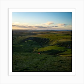 Sunset On The Moors Art Print