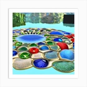 Mosaic Art Art Print