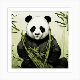 Panda Bear 5 Art Print