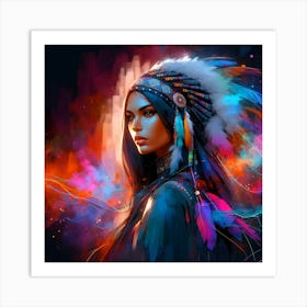 Exotic Beauty Artwork 38 Art Print