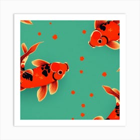 Koi Fish 109 Art Print